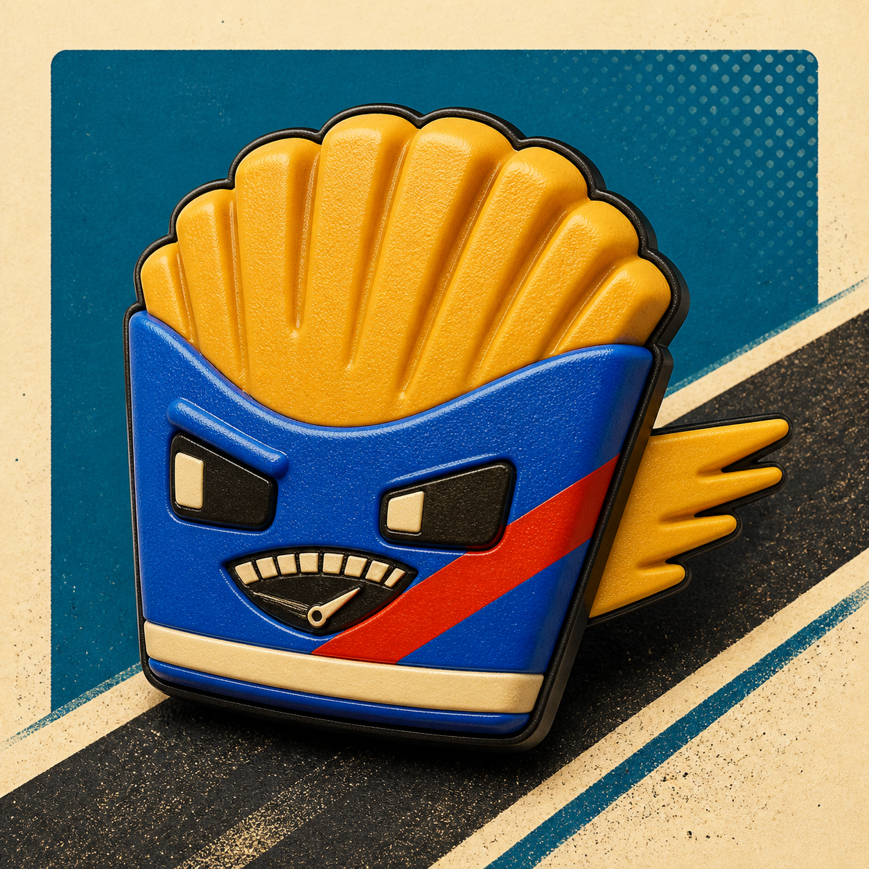 Crinkle Cruise original Snack Run character concept